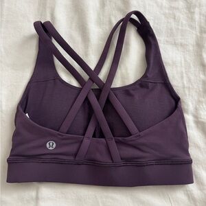 Lululemon Energy Sports Bra - Purple, Size 2